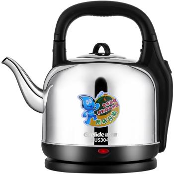 格來德5001M電熱水壺音樂提醒壺家用燒水壺大容量304不銹鋼電茶壺