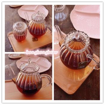 AS英式古典下午茶 客廳餐桌復古玻璃茶壺茶杯可加熱耐熱高硼硅