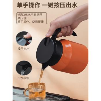 燜茶壺家用泡茶專用保溫壺316不銹鋼小容量老白茶悶茶壺茶水分離