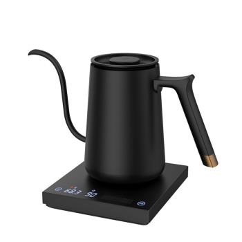 泰摩魚Smart mini溫控家用細口手沖咖啡壺不銹鋼電熱水壺泡茶壺