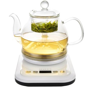 新功蒸汽噴淋式煮茶器高硼硅玻璃煮茶壺家用燒水壺泡茶專用N21