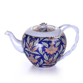 骨瓷大容量茶壺大號家用茶具歐式創意泡茶器單壺帶濾網陶瓷壺精致