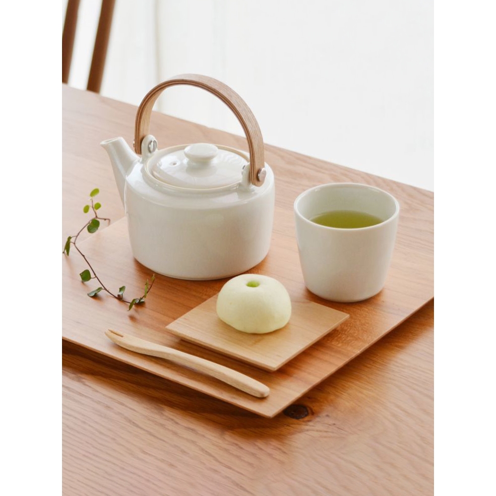 日本制SALIU SYO 祥日式純色和風茶壺煎茶杯紅茶飲料對杯禮盒|茶壺