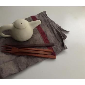 日本陶瓷作家巖田圭介展會購入手作日系古樸粗陶咖啡杯奶壺茶壺