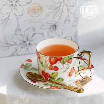 英式下午茶具 歐式茶壺骨瓷精致咖啡杯碟套裝 家用高檔咖啡壺套裝