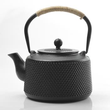 鐵茶壺鑄鐵水壺生鐵壺復古泡茶圍爐煮茶壺家用中式軟裝創意擺件