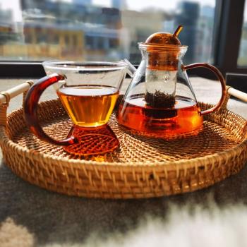 英美法式下午茶茶具套裝泡茶壺玻璃高溫茶水花茶杯家用輕奢小敏家