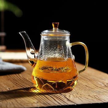 玻璃泡茶壺茶具套裝家用花茶水壺耐高溫加厚耐熱過濾水壺煮茶壺器