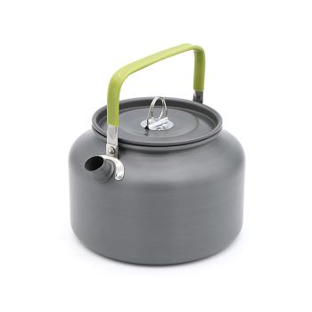 戶外野營水壺硬質氧化水壺迷你1.8L咖啡壺釣魚燒茶壺