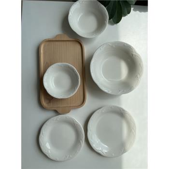 新款 Seltmann Weiden德國進口藤蔓浮雕系列餐具盤子碗餐具套裝
