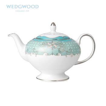 英國Wedgwood Psyche系列賽姬之戀藍色骨瓷茶壺 500ml