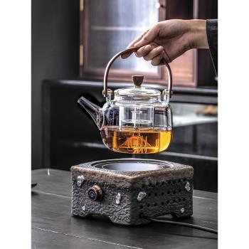 煮茶器玻璃全自動小型蒸汽電陶爐
