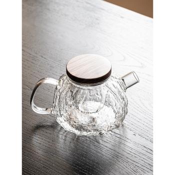 日式玻璃茶壺煮泡茶壺耐熱高溫加厚大容量冷水沖茶器家用茶具套裝