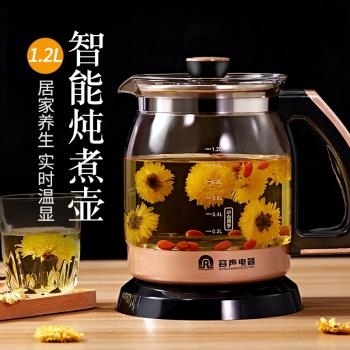 容聲 RS-H108養生壺家用全自動加厚玻璃多功能電煮茶壺煎藥煮茶器
