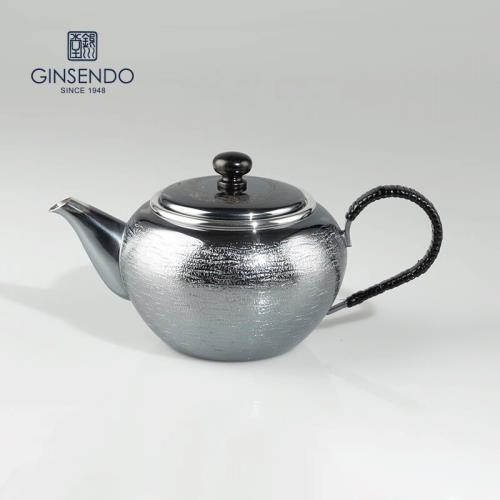 烏龍茶壺銀川堂純手工純銀泡茶壺日本進口弧形小茶壺日式家用茶具