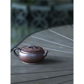 無新增龍骨砂系列，純原礦半手工高溫紫泥紫砂茶壺泡茶去苦去澀