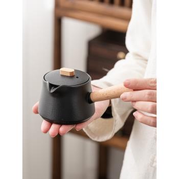 踵龍堂泡茶壺家用功夫陶瓷小茶壺單壺提樑壺三才蓋碗茶杯單個過濾