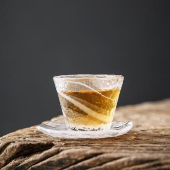 國風古法玻璃茶具套裝家用茶杯辦公室功夫茶具玻璃泡茶壺琉璃杯