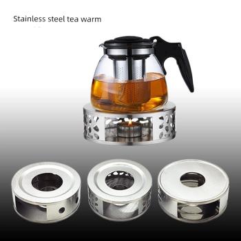 不銹鋼溫茶器家用加熱底座茶壺煮茶溫茶爐辦公室玻璃花茶壺暖茶器