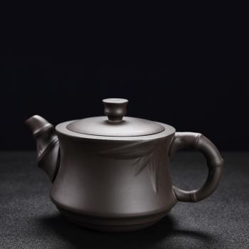 舊望格紫砂詠竹蓮生茶壺蓋碗公道茶杯品茗杯茶漏茶洗茶道茶具茶寵