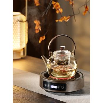 新款小茶爐電陶爐家用迷你多功能加熱燒水玻璃茶壺養生煮茶器