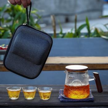 便攜式小套裝戶外三杯旅行茶具