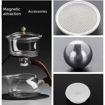 全自動玻璃沖茶壺硅膠圈陶瓷泡茶磁珠濾片鐵蛋鋼蛋鋼珠鐵珠鋼球球