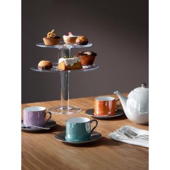 英國LSA英式寶格麗酒店下午茶同款咖啡杯碟套裝馬克杯珍珠茶壺