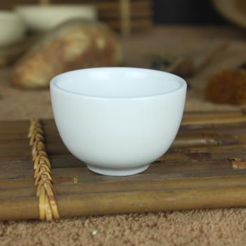 陶瓷純白功夫小杯優質配件茶具