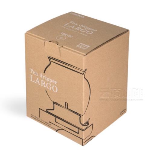 日本HARIO水塔萃茶器LARGO便利泡茶壺萃取玻璃濾壺沖茶器TDR-80B|沖茶器