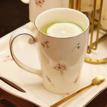 花茶杯套裝歐式陶瓷小奢華精致家用咖啡杯水果茶壺下午茶具套裝