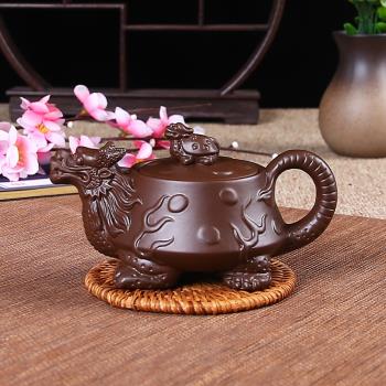 紫砂壺小容量西施壺宜興純手工茶壺家用功夫茶具陶瓷過濾泡茶壺