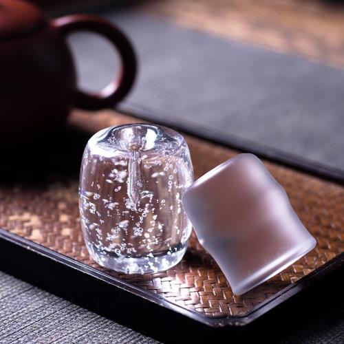 素功瑾禮創意玻璃禪意線香香座檀香香插手工香器香薰爐茶壺蓋置