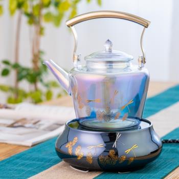 臺灣貝彩燒電陶爐抖音玻璃養生壺專用茶壺煮茶器靜音耐高溫燒水壺