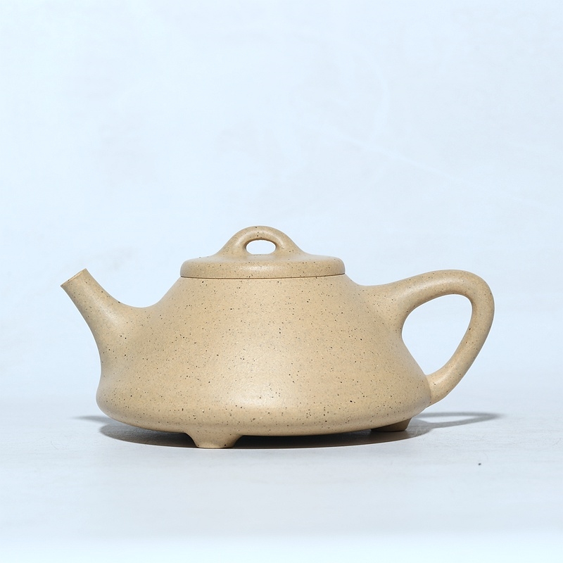 子冶石瓢紫砂壺宜興原礦本山綠泥名家純全手工家用功夫茶具泡茶壺|茶壺