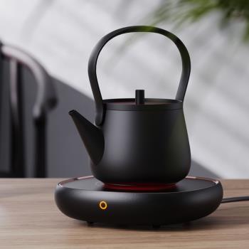 小坐 茶器電陶爐燒水壺不銹鋼日式煮茶器保溫恒溫煮茶壺套裝家用