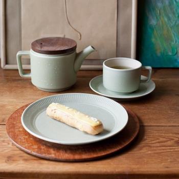 日本4th-market咖啡杯咖啡碟茶壺點心盤陶瓷歐式下午茶咖啡杯杯子