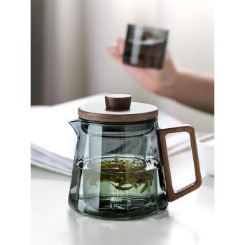 玻璃茶壺加厚耐高溫電陶爐煮茶器家用燒水壺日式茶具套裝泡茶沏茶