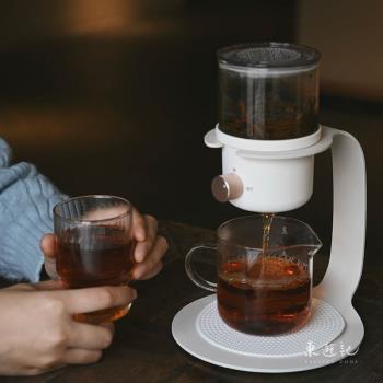 東游記茶水分離壺多功能咖啡沖泡壺玻璃耐高溫巖茶泡茶壺泡茶器