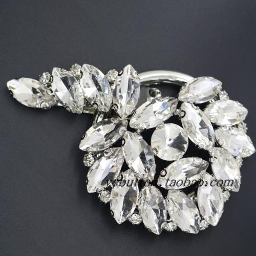 鴨嘴扣皮草貂皮裘皮裝飾領口的大衣扣子水貂貂扣奢華配飾紐扣