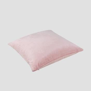 Lavili|北歐莫蘭迪粉色樣板房靠墊設計師仿皮草毛絨抱枕沙發靠包