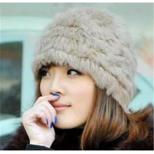 海寧皮草 冬季保暖  正宗皮草帽子 真兔毛帽子 多色可選