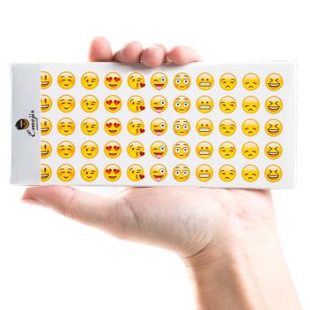 Emoji表情貼紙iPhone微信QQ手帳相冊diy貼畫日記裝飾可愛笑哭臉