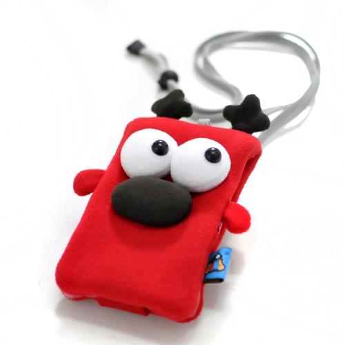 PLUMO蘋果iPhone6/6plus掛脖觸屏手機包套保護套 萌可愛卡通 米露