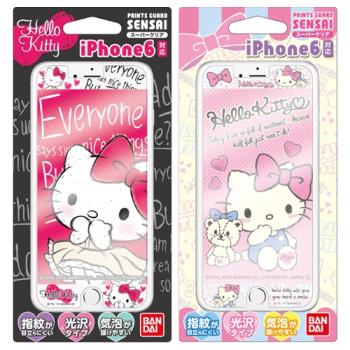 日本|Sensai×Sanrio|Iphone6高清屏幕貼膜|Hello Kitty|2款選