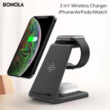 3 in1 Wireless Charger iPhone 11/Xs AirPods Apple Watch 23