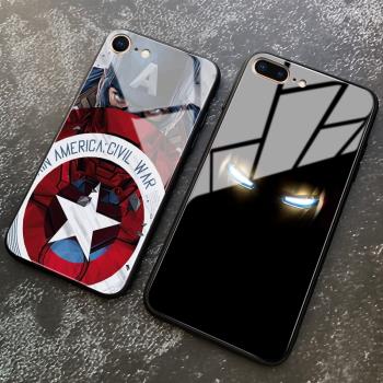Iron man Spiderman case for Iphone 8plus 6s 7plus iPhone6 6s