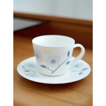 三徑就荒｜蘭庭白霧系列咖啡杯 英式下午茶杯 設計感小眾咖啡杯