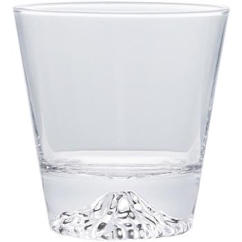 日式富士山玻璃杯ins風高顏值杯子喝水家用威士忌酒杯大容量茶杯