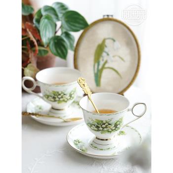 歐式小奢華咖啡杯子套裝高檔精致家用下午茶具陶瓷英式茶杯早餐杯